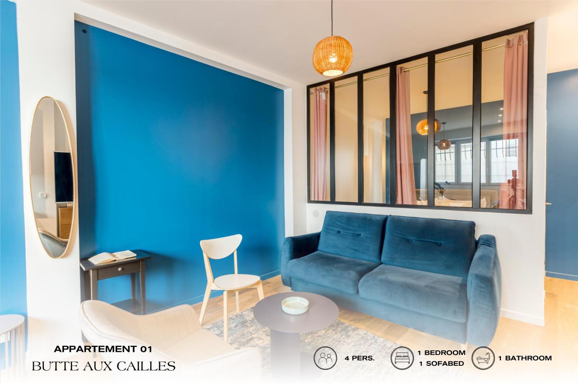 Beauquartier - Butte Aux Cailles I Leilighet Paris Eksteriør bilde