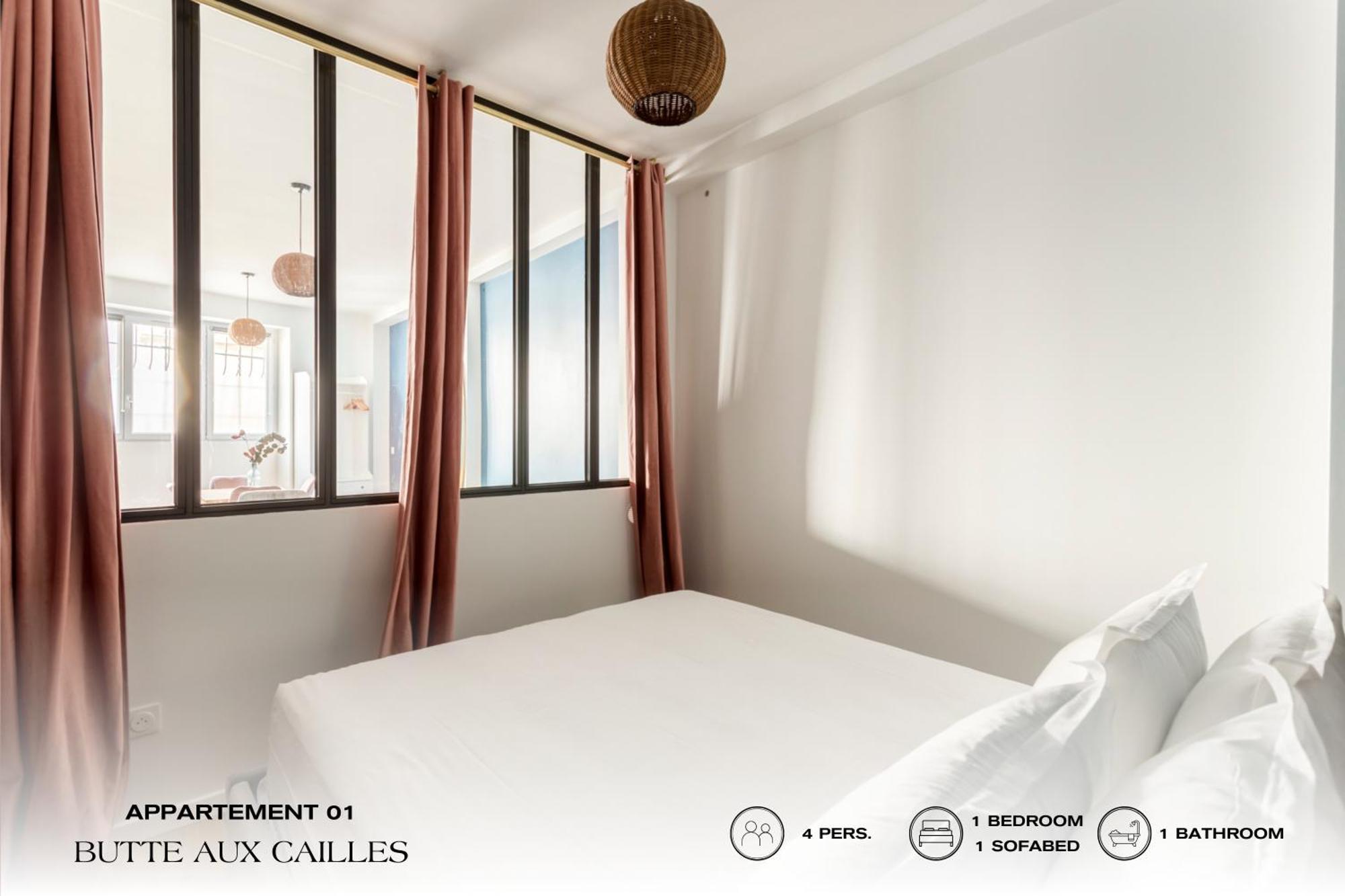 Beauquartier - Butte Aux Cailles I Leilighet Paris Eksteriør bilde
